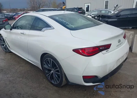 2017 Infiniti Q60 3.0T Premium z USA, uszkodzony, nr VIN JN1EV7EL0HM550437